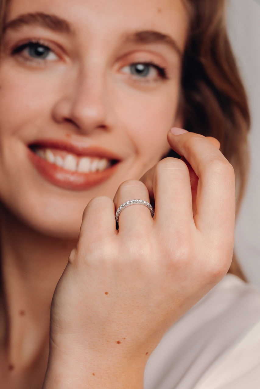 Alliances diamant intemporelles