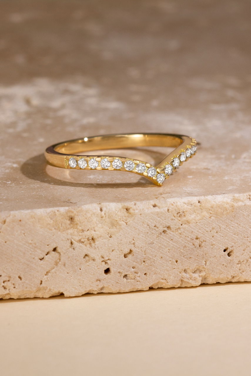 Alliances diamant originales