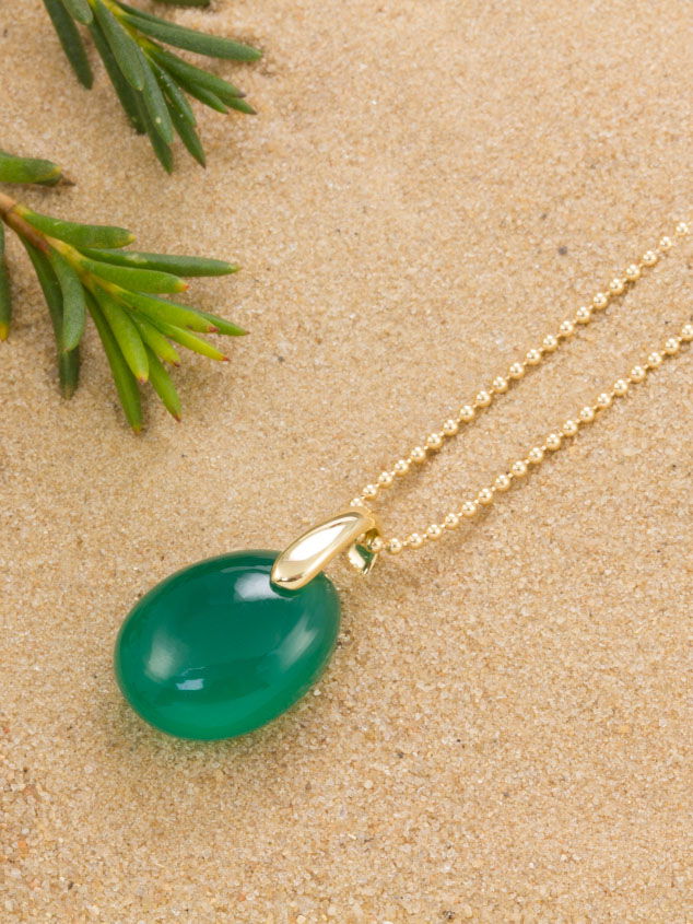 Bijou en aventurine