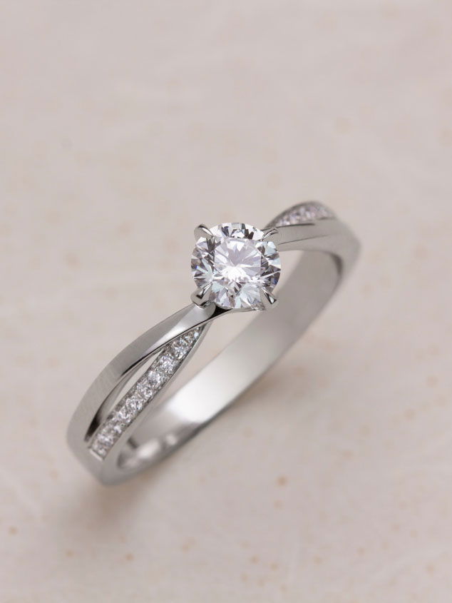 Bague en platine