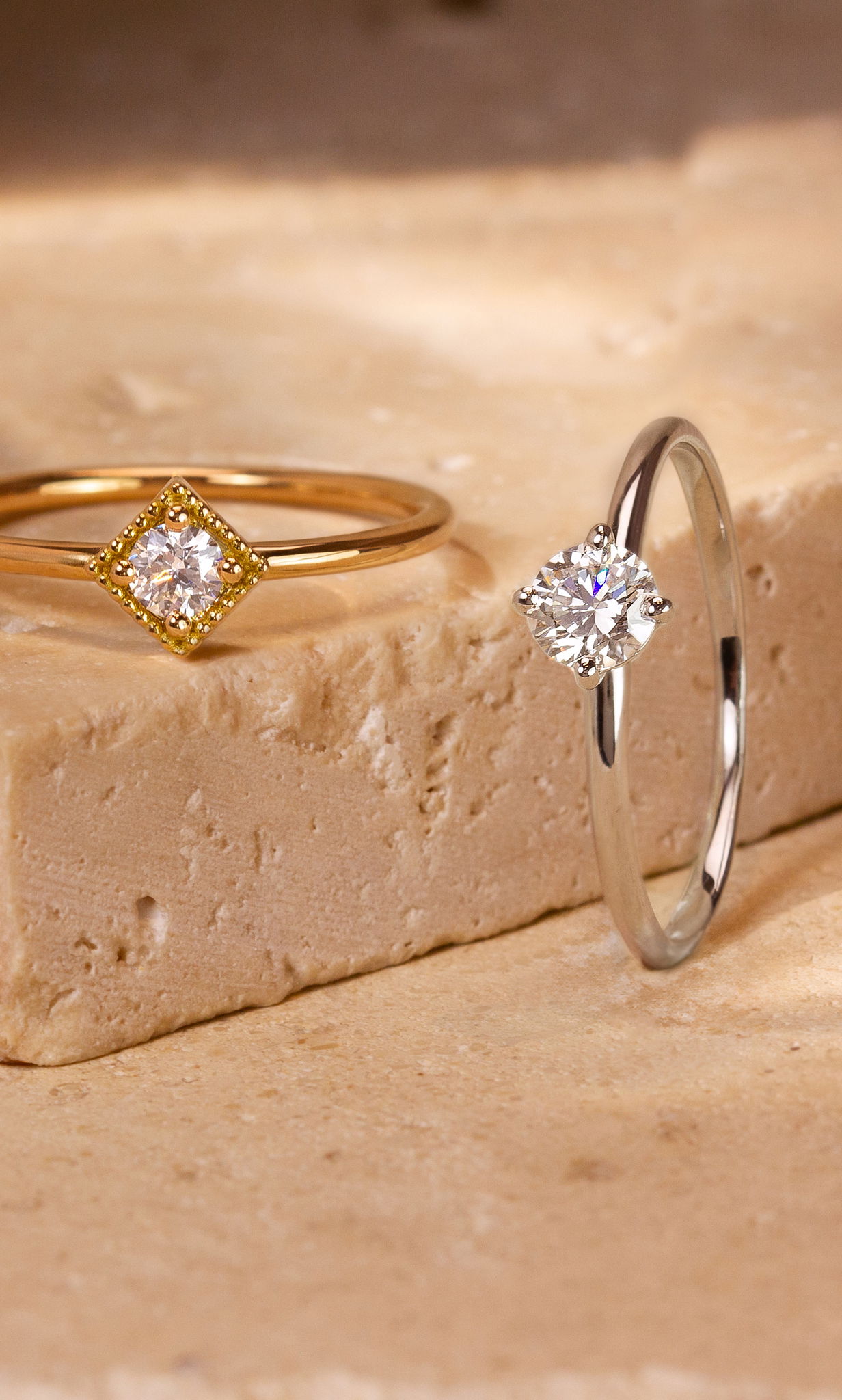 Quel or pour la bague de fiançailles