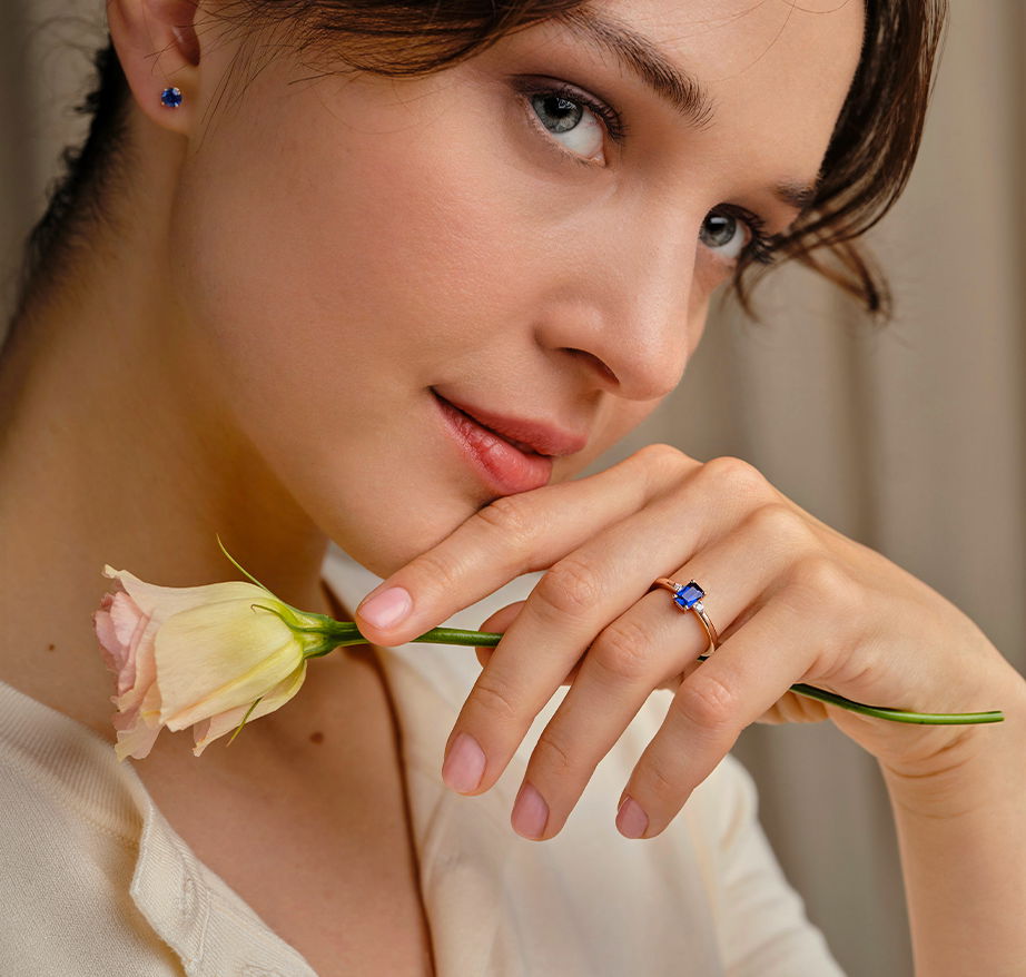 Bague de fiancailles et formes de pierres