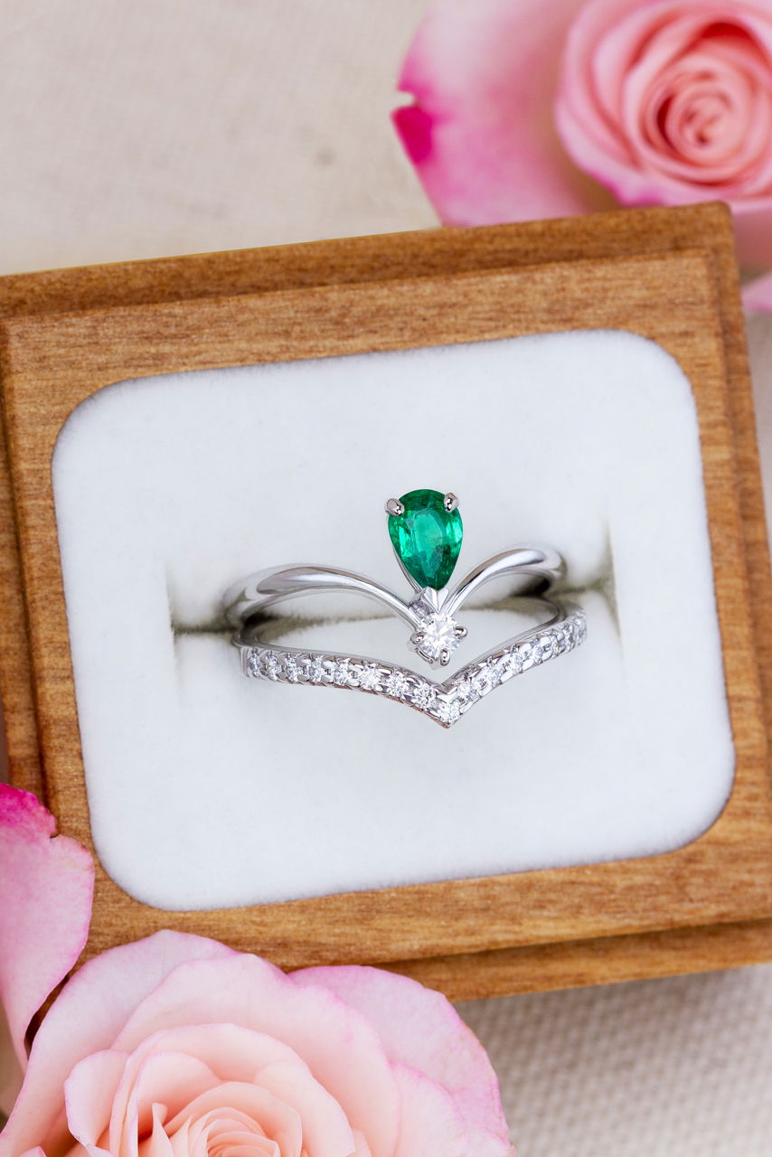 Solitaire Isadora Émeraude