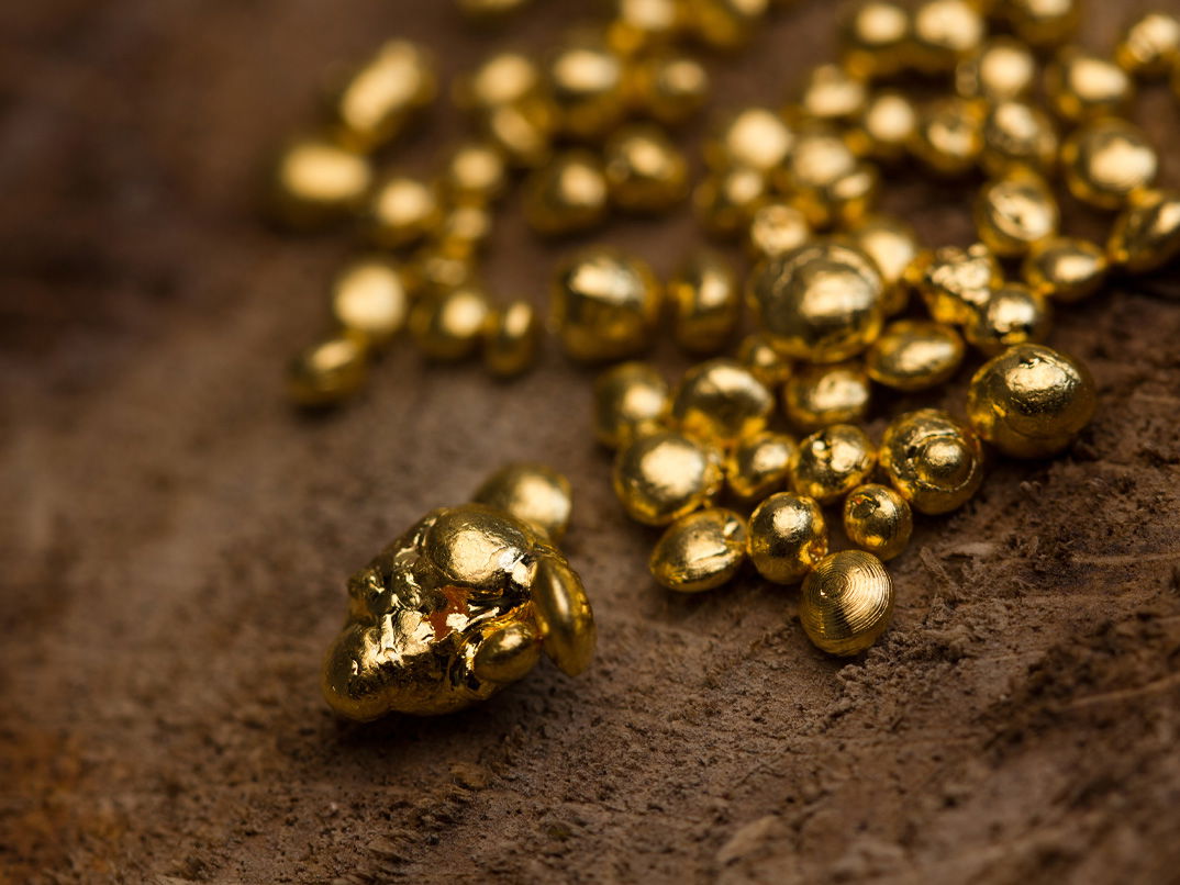Recyclage de l'or step