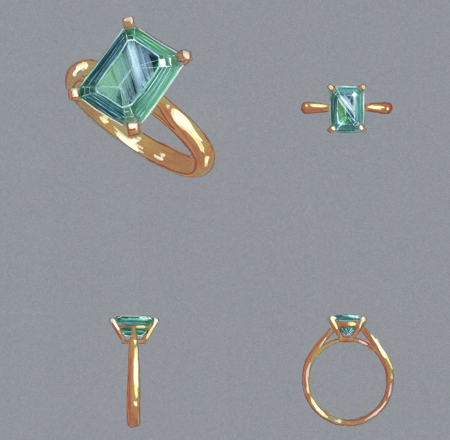 Vert Tourmaline