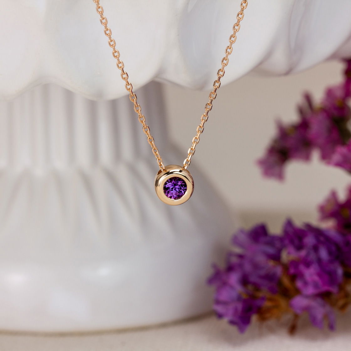 Collier Sfera Améthyste