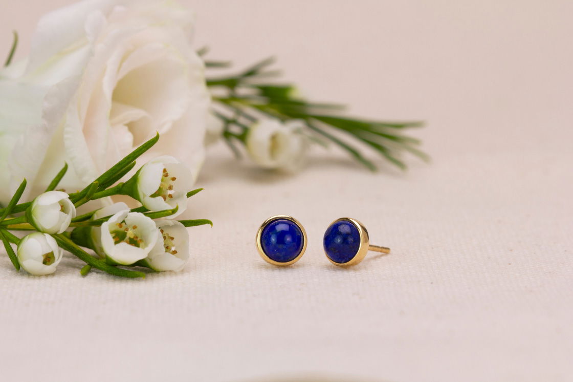 Boucles Paradis Lapis-Lazuli
